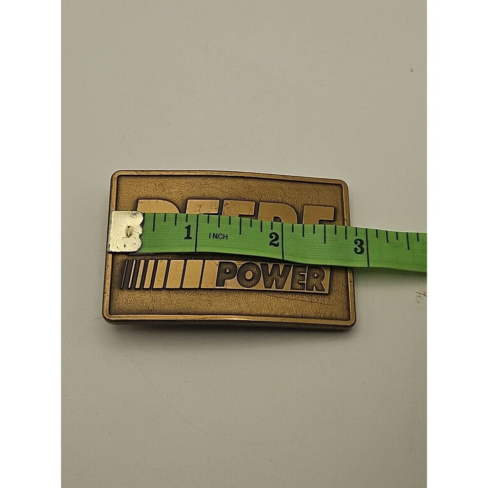 Vintage 1994 John Deere Power Belt Buckle Expo '94 New Orleans